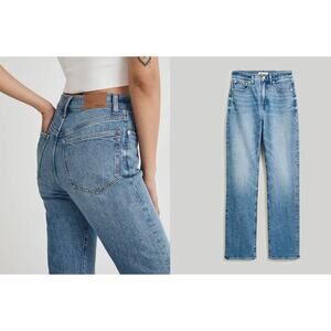 Madewell The 90's Straight Jean in Enmore Vintage Wash Size 24